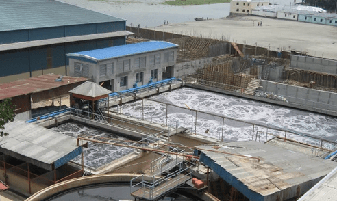 sewage treatment plant facility in manila