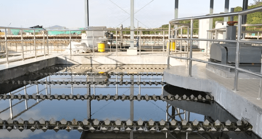 sewage treatment plant facility in the metro manila